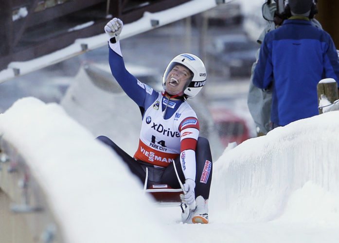 On third try, Sweeney makes Olympics
